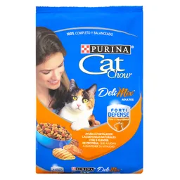 Cat Chow Alimento para Gatos Adultos Deli Mix Forti Defense