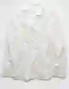 Camisa Mujer Blanco Talla: MEDIUM 6127100 American Eagle