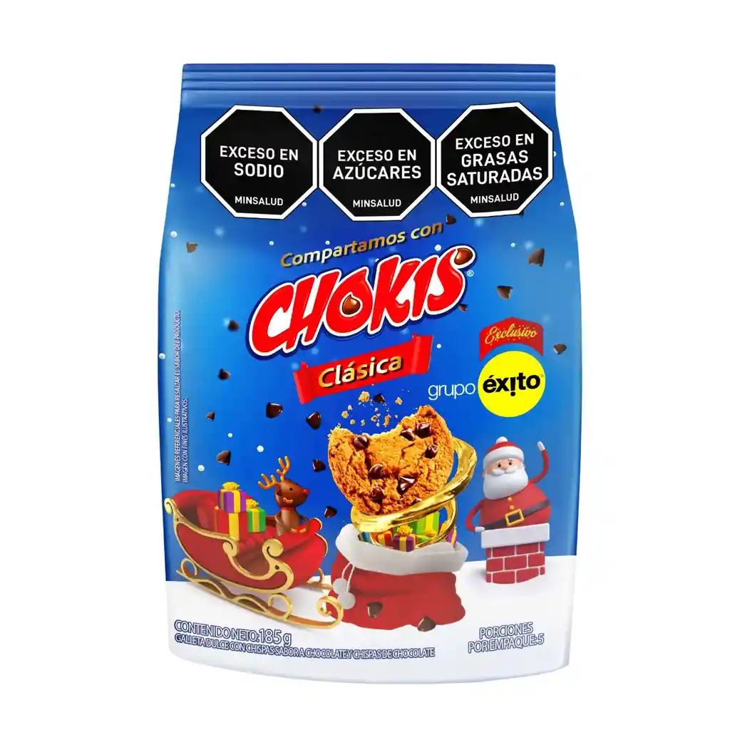 Chokis Chispas Clásica Navidad 185 gr