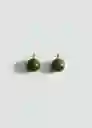 Pendientes Fede Verde Pastel Talla 99 Mujer Mango