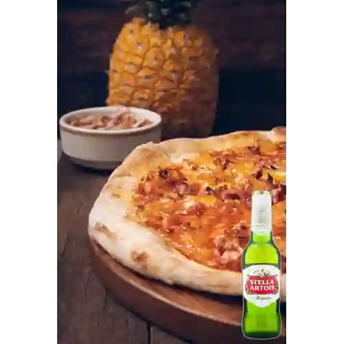 Combo P Hawaiana Per + Stella Artois 350 Ml