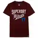 Superdry Camiseta Collegiate Graphic Tee 220 Amarilla S