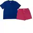 Skechers Pijama Con Short Para Hombre