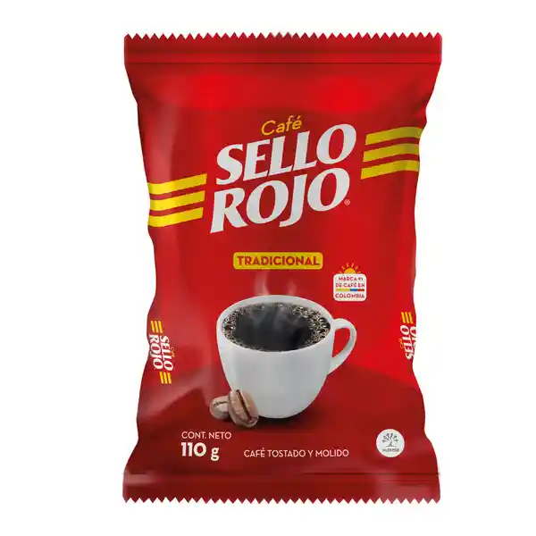 Sello Rojo Café Tostado 110 g