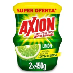 Axion Lavaplatos en Crema Limón 450 g