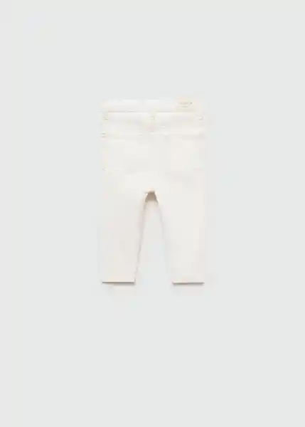 Jean Elena2 Offwhite Talla 69 Niñas Mango