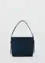 Bolso M Casa Navy Mujer Mango