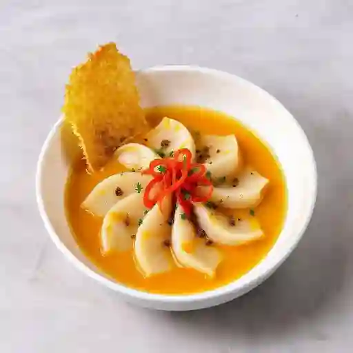 Tiradito de pesca fresca