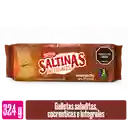 Saltinas Integrales galletas saladas x 3 tacos x 324g