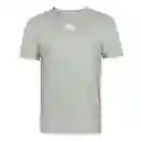 Adidas Camiseta SM all Logo T Hombre Gris S