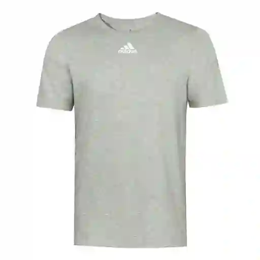 Adidas Camiseta SM all Logo T Hombre Gris S