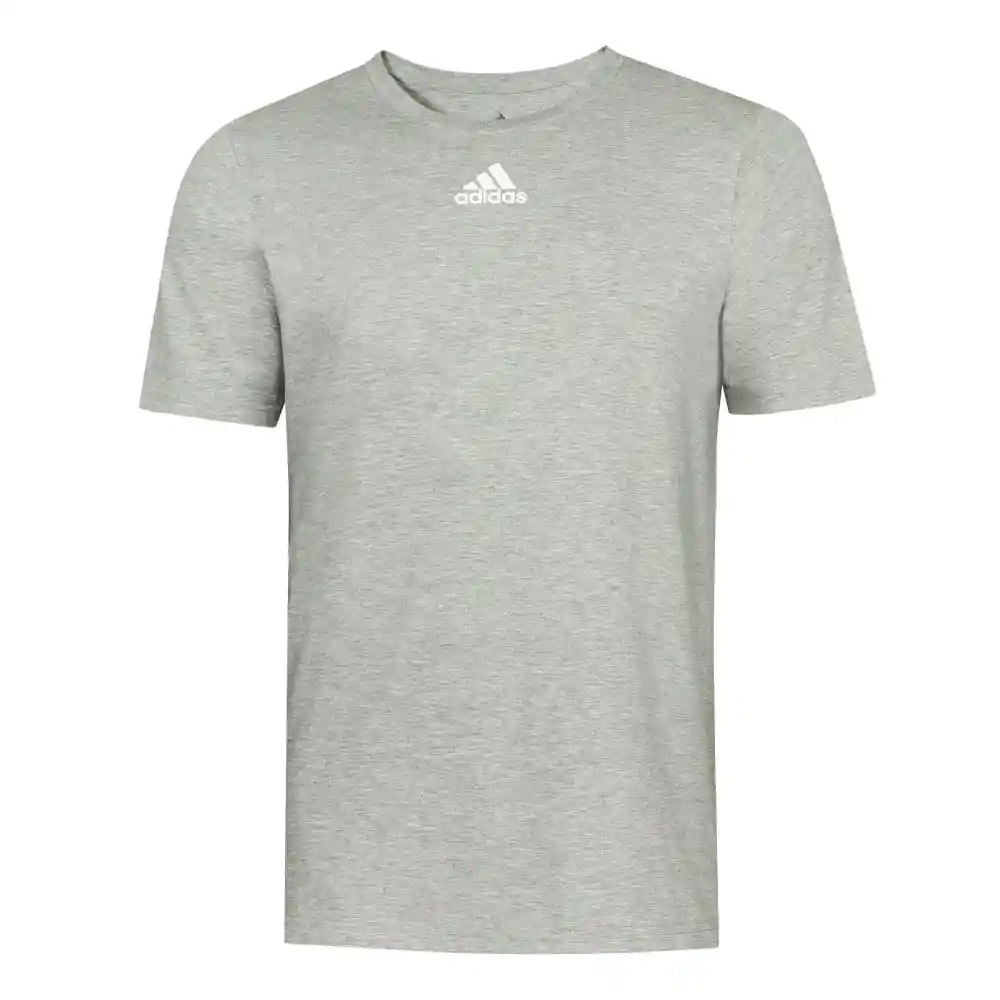 Adidas Camiseta SM all Logo T Hombre Gris S