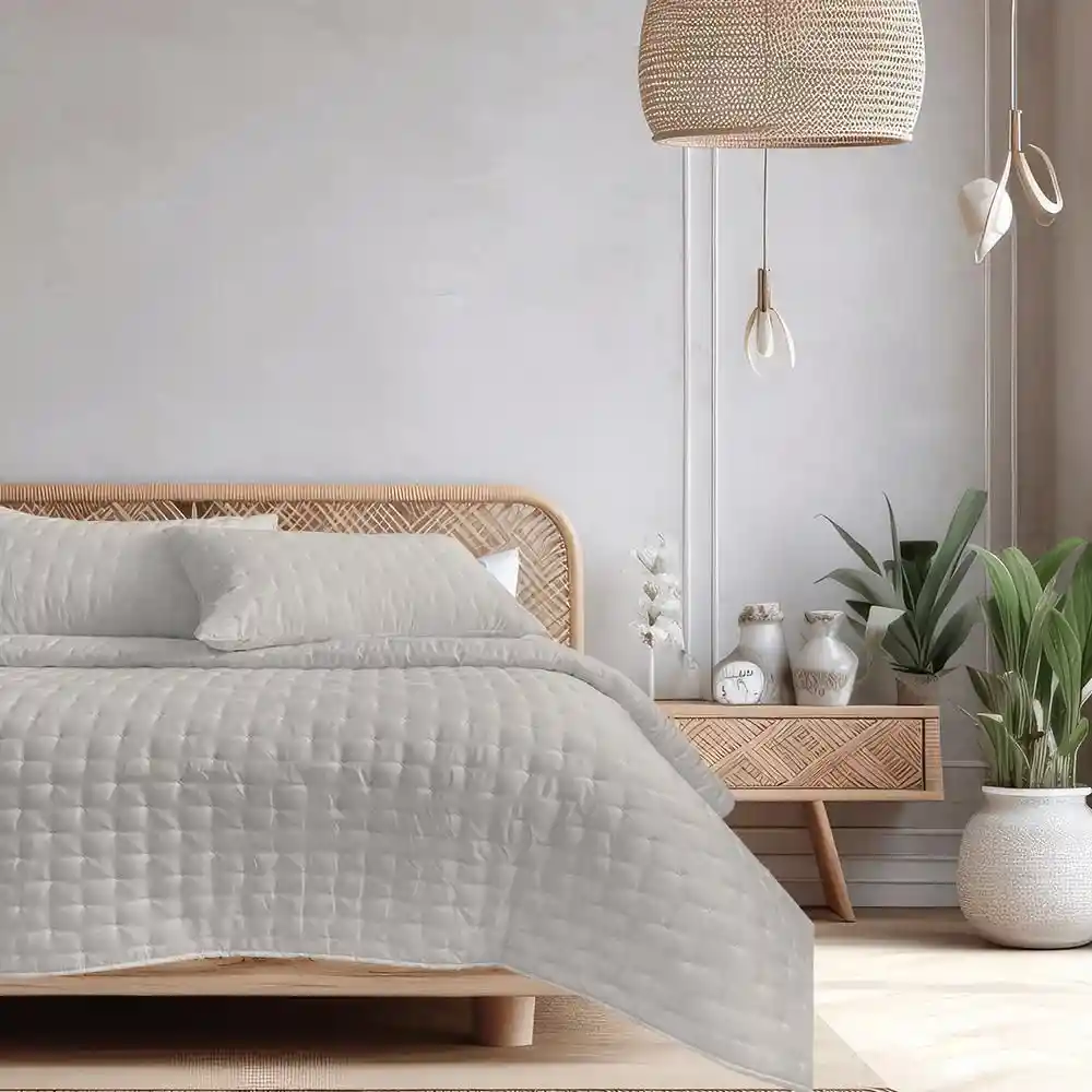 Edredon Finlandek Basic Esencial Queen (160 X 190 Cm) Poliéster Kamel Beige