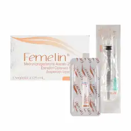 Femelin Suspensión Inyectable (25 mg / 5 mg)