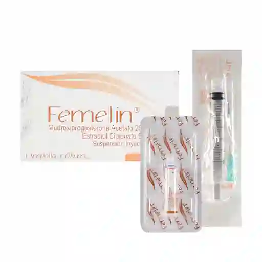 Femelin Suspensión Inyectable (25 mg / 5 mg)