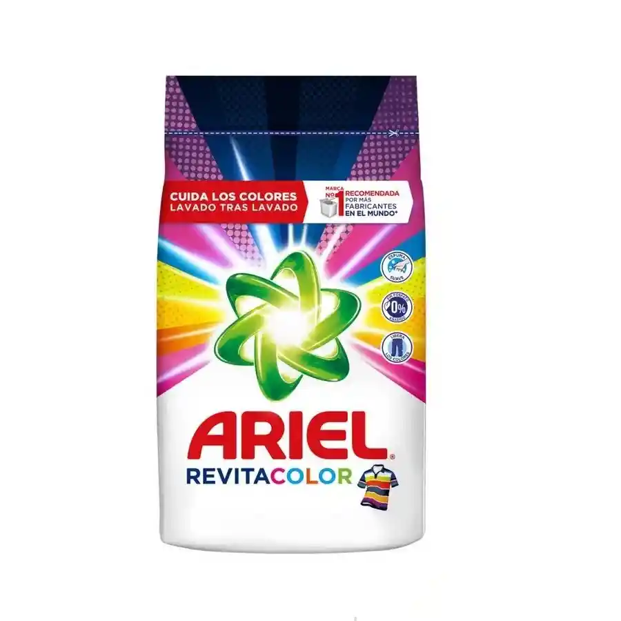 Ariel Detergente en Polvo Revitacolor
