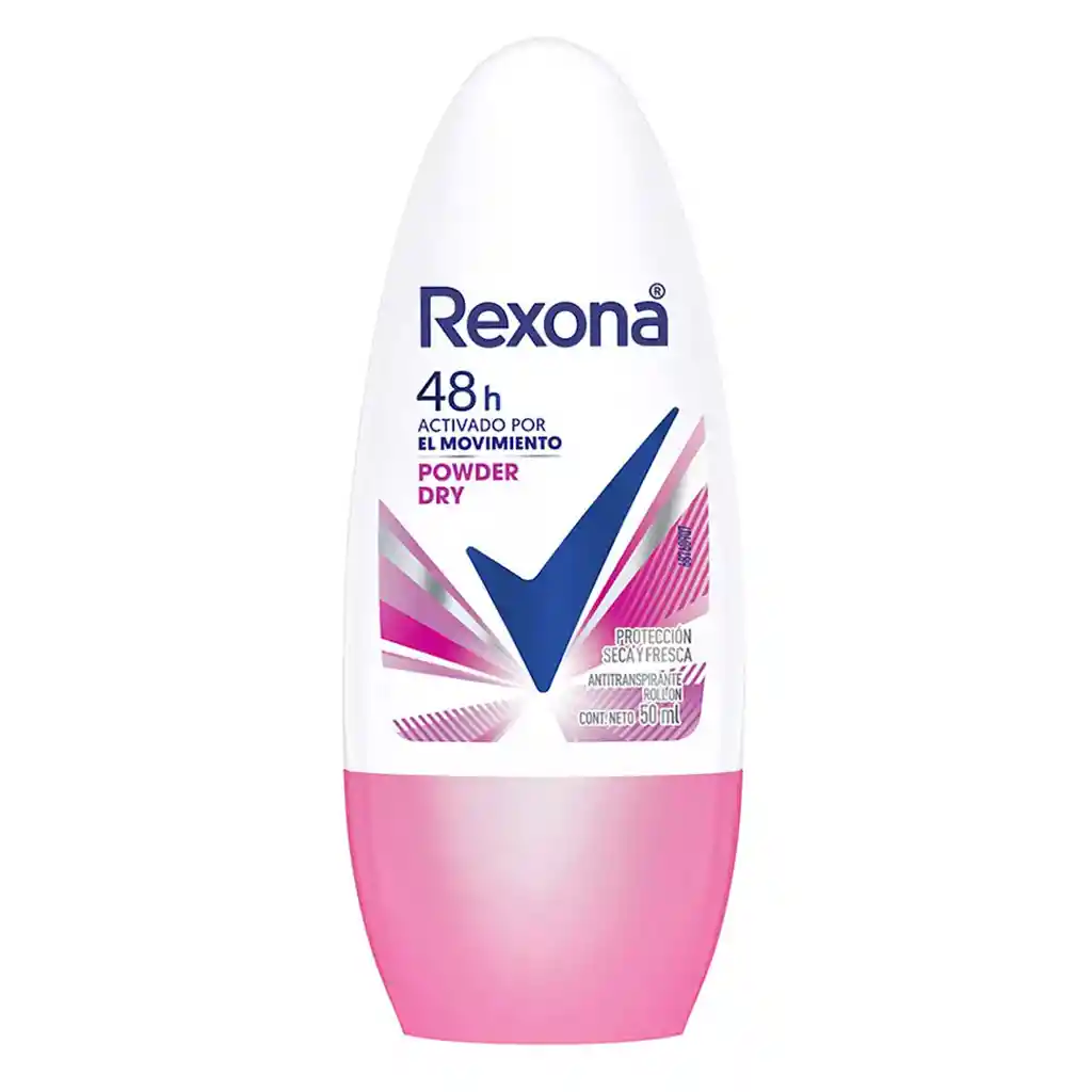 Rexona Antitranspirante Powder Dry en Roll On