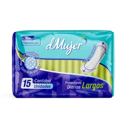 Protec Diario Dmujer Extralarg X15 Un