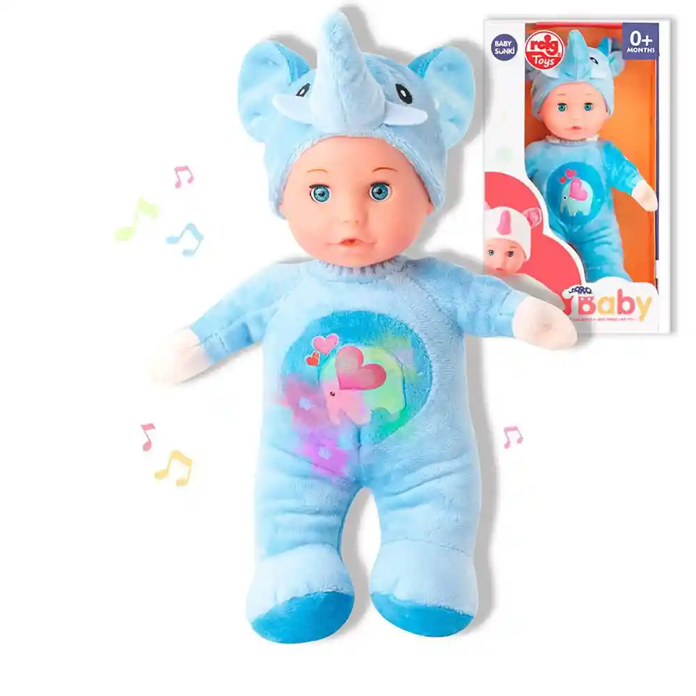 Muñeco Azul Electronico Reig Musical