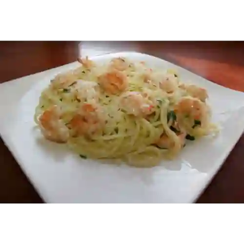 Pastas con Camarón