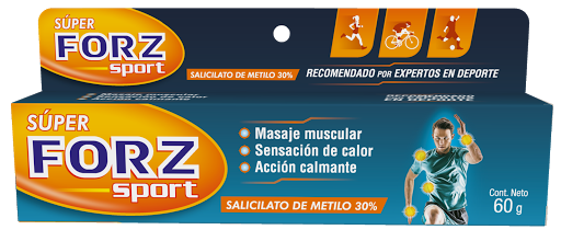 Super Forz Sport Salicilato de Metilo 30% Tubo