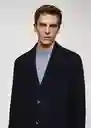 Abrigo Haki Navy Talla XS Hombre Mango