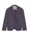 Blazer Continuativo Masculino Gris Fierro Oscuro T L Chevignon