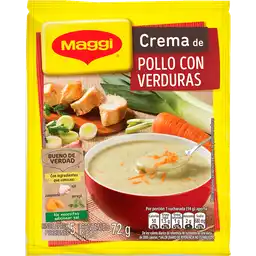 MAGGI® Crema de Pollo con Verduras sobre x 72g