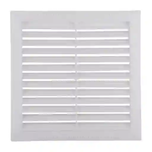 Silplas Rejilla Ventilación Gas Tipo Persiana Blanco 30 x 30 cm