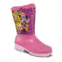 Disney Botas Araan Minnie Niña Rosa Talla 29