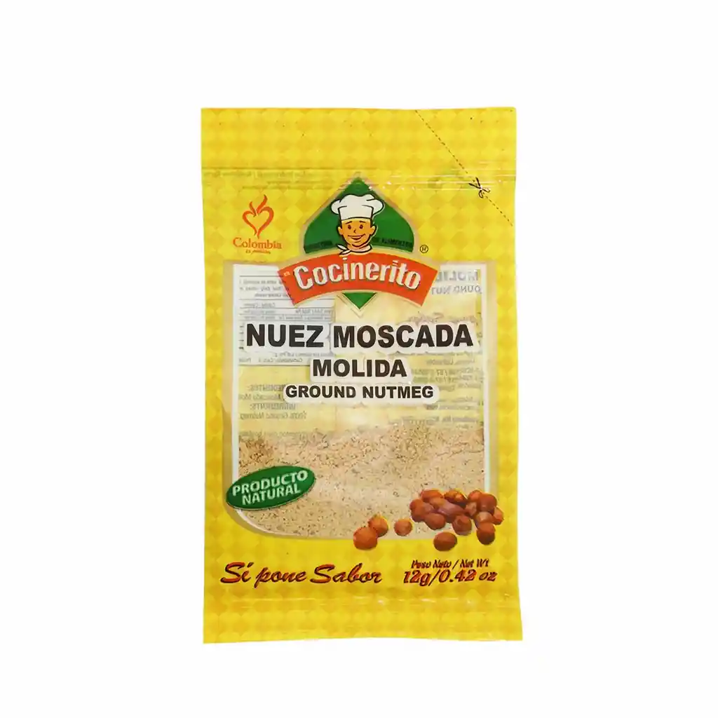 El Cocinerito Nuez Moscada Molida