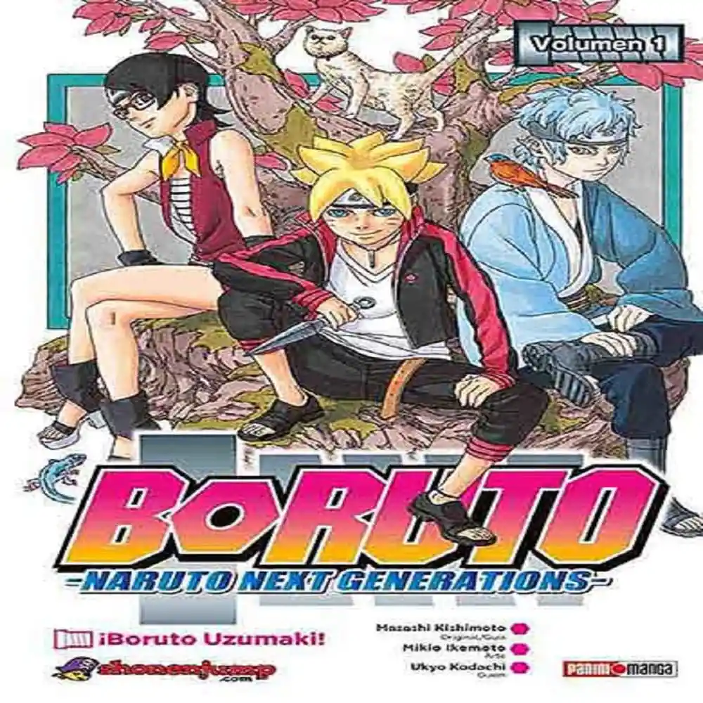 Manga Boruto N.1 Panini Qboru001