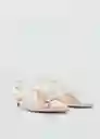 Zapatos Tribo Beige Talla 39 Mujer Mango