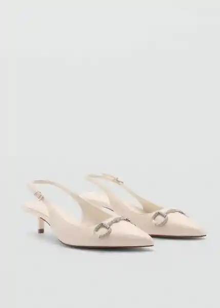 Zapatos Tribo Beige Talla 39 Mujer Mango