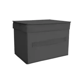 Finlandek Caja Decorativa Tapa Negra Basic 28 x 20 x 19 5763