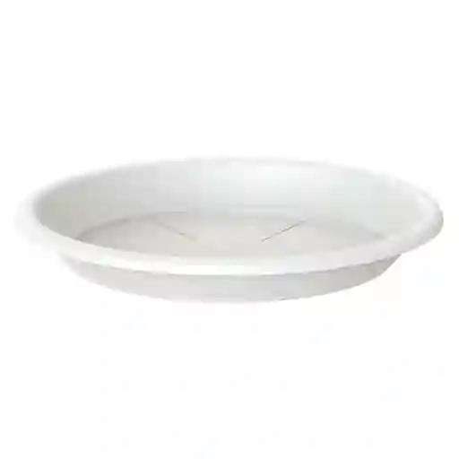 Plato Matera Plástico Capri Blanco Outzen