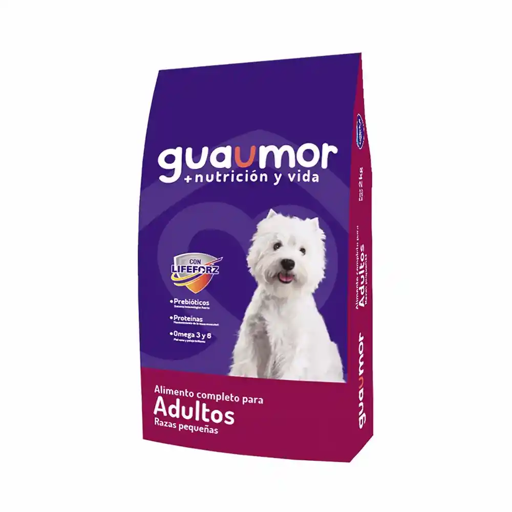 Guaumor Alimento Para Perro Adultos Razas Pequeñas 1 Kg