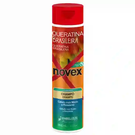 Novex Shampoo Queratina Brasileña