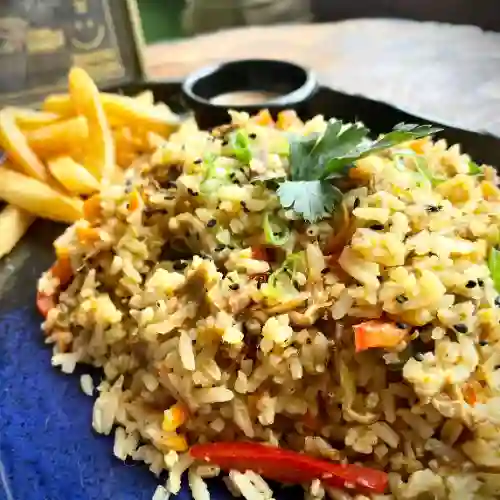 Chaufa de cerdo