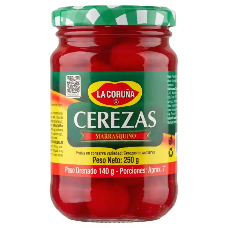 La Coruña Cerezas Maraschino