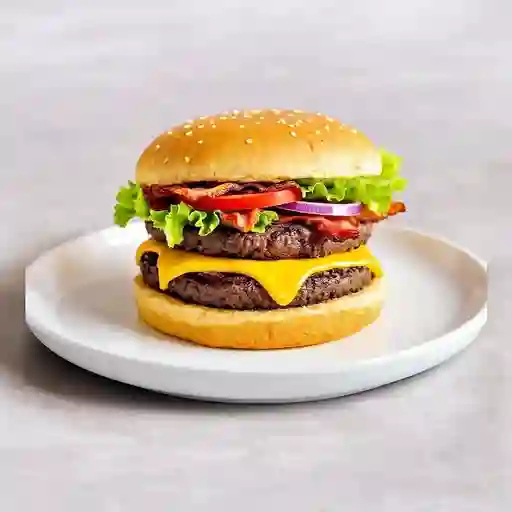 Hamburguesa Doble