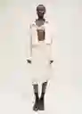 Falda Irise Piedra Talla 34 Mujer Mango