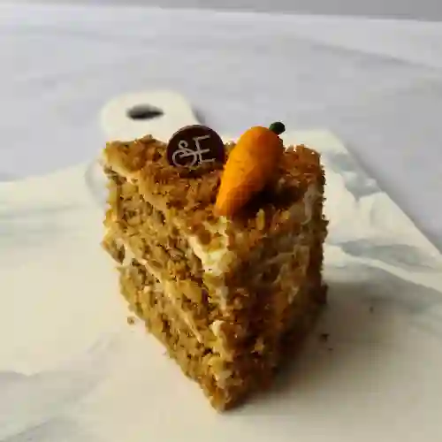 Porción Torta de Zanahoria Sin Azúcar