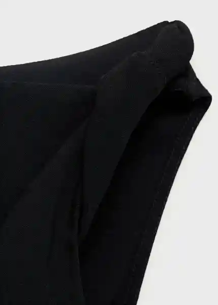 Top Riga Negro Talla M Mujer Mango