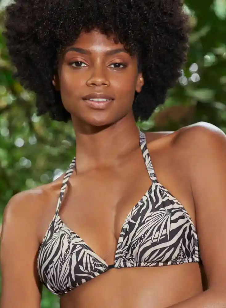 Vestido de Baño Triangular 32b-perla