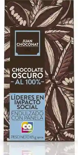 Juan Choconat Chocolate Cacao Sin Azúcar