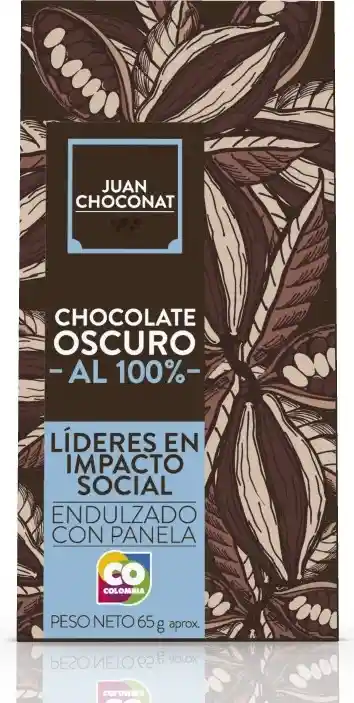 Juan Choconat Chocolate Cacao Sin Azúcar