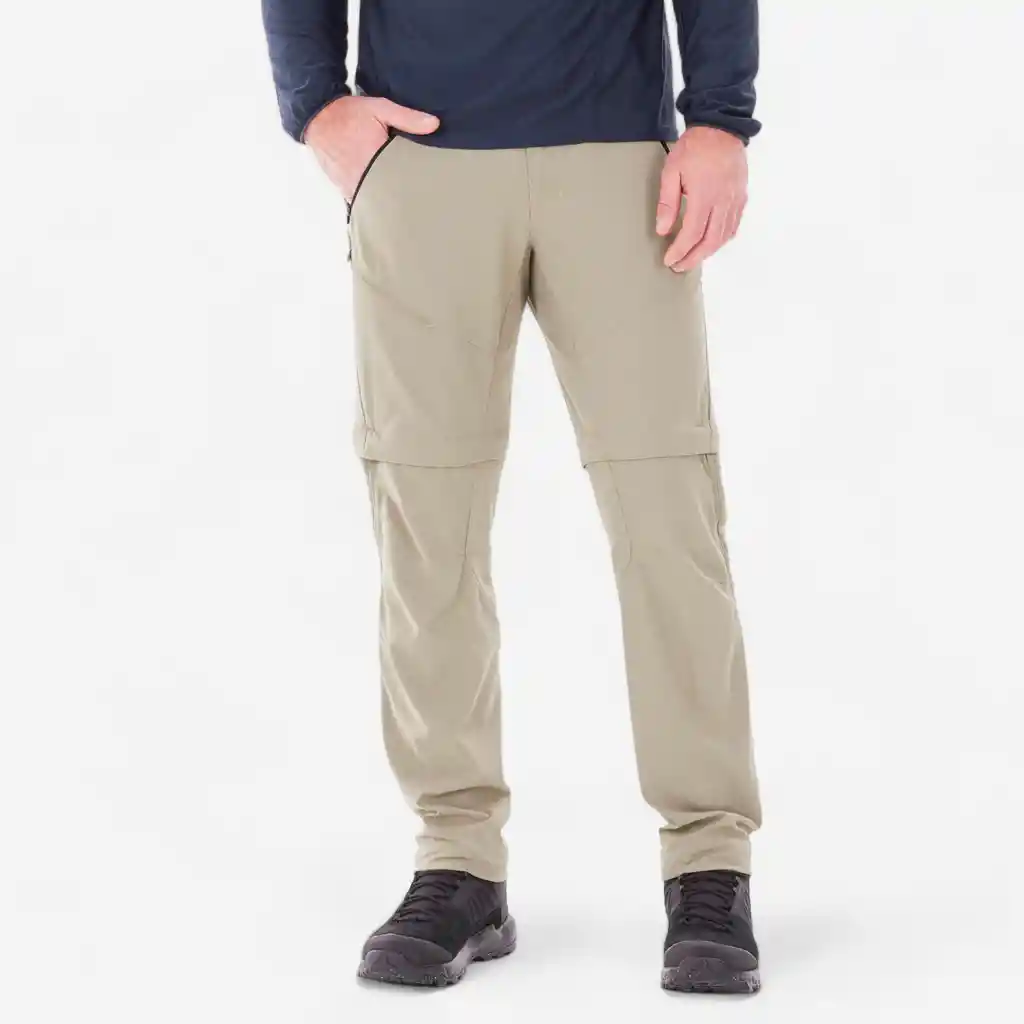 Pantalón Convertible de Senderismo Mh500 Para Hombre