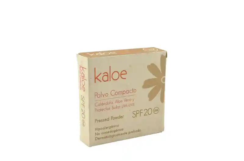 Kaloe Polvo Compacto Caléndula y aloe vera