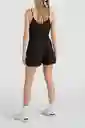 ONeill Vestido Playsuit Corto Mix And Match Negro Talla M